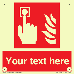 Custom Fire Alarm call point